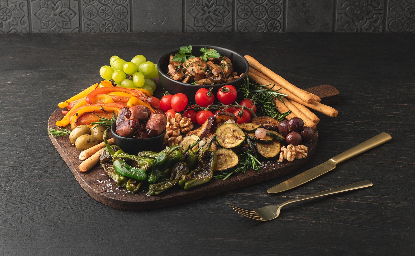 Brighten up your meals with an antipasti platter