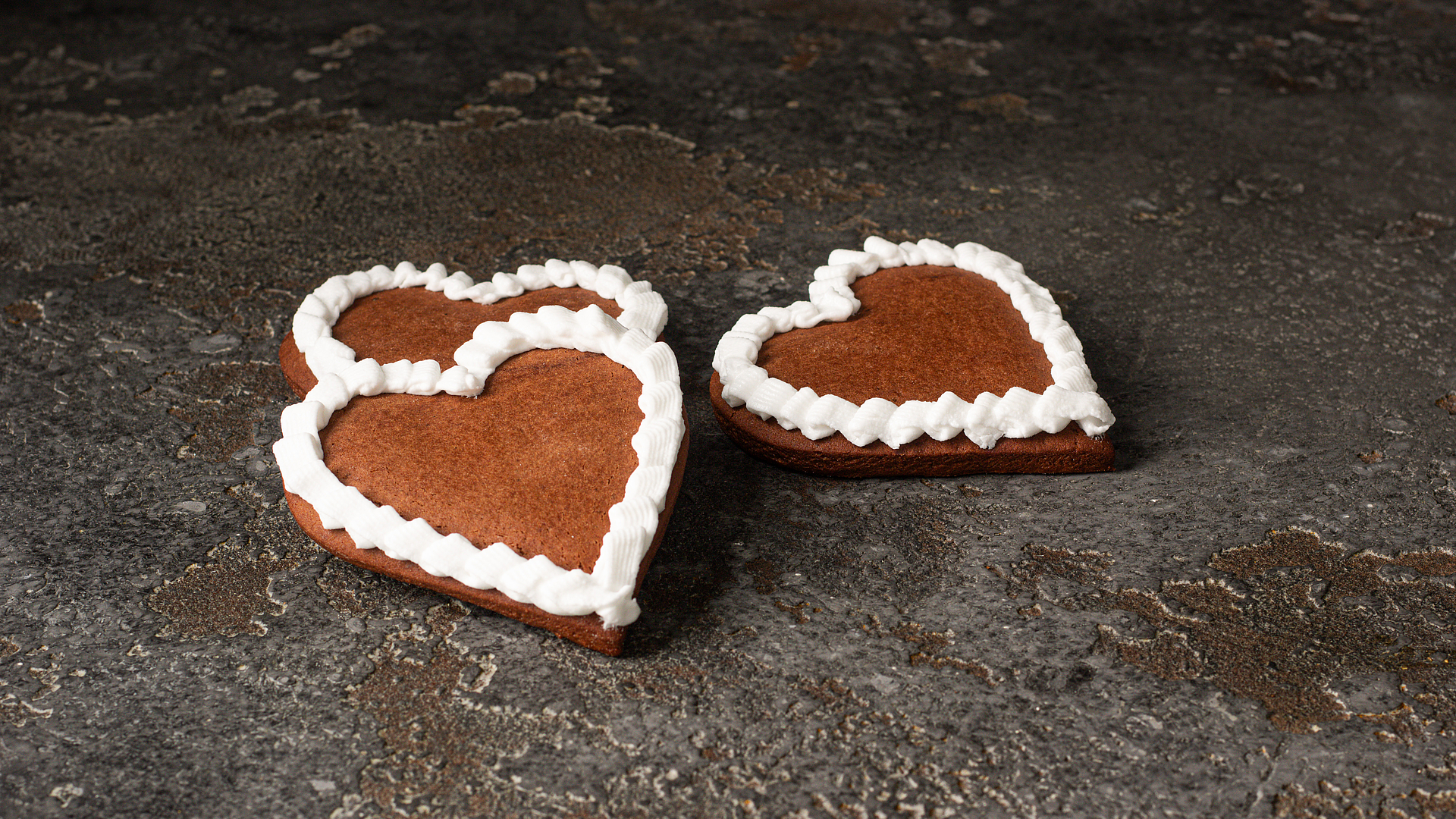 Wiesn gingerbread hearts