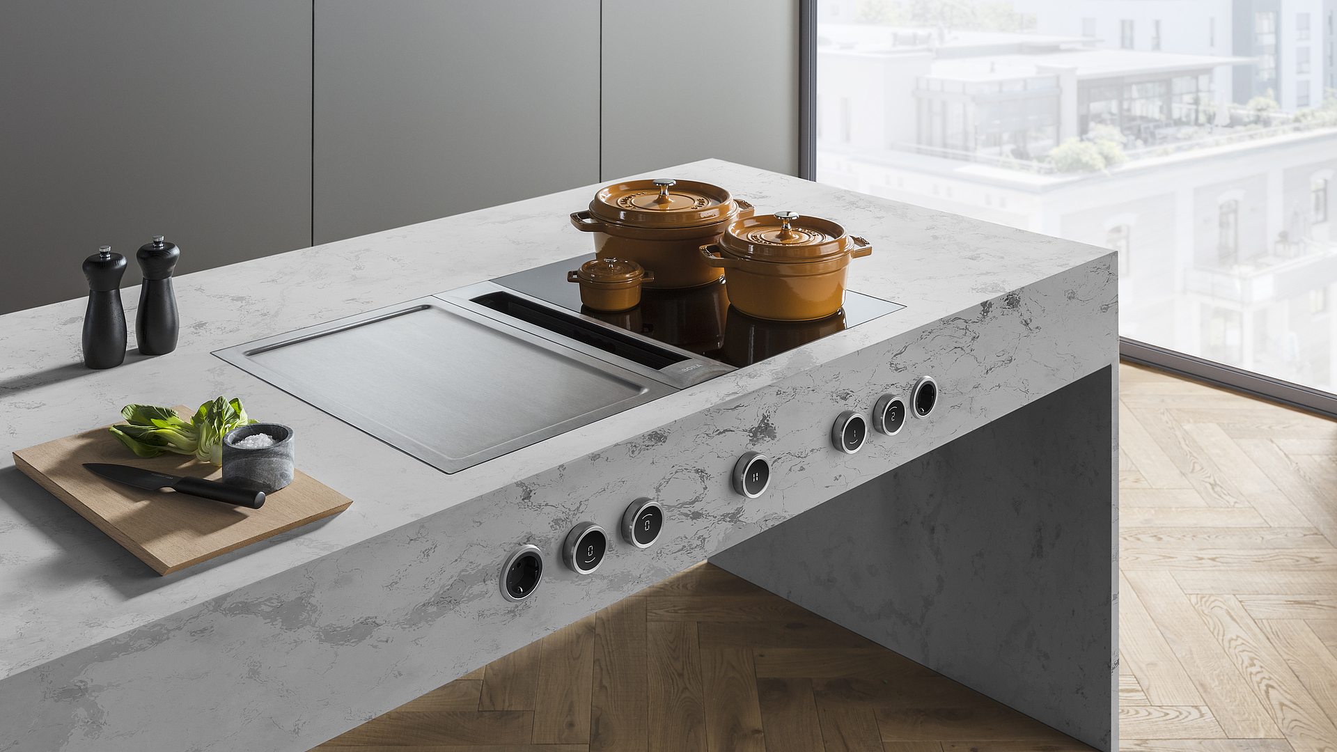 The evolution of BORA cooktop extractor systems 