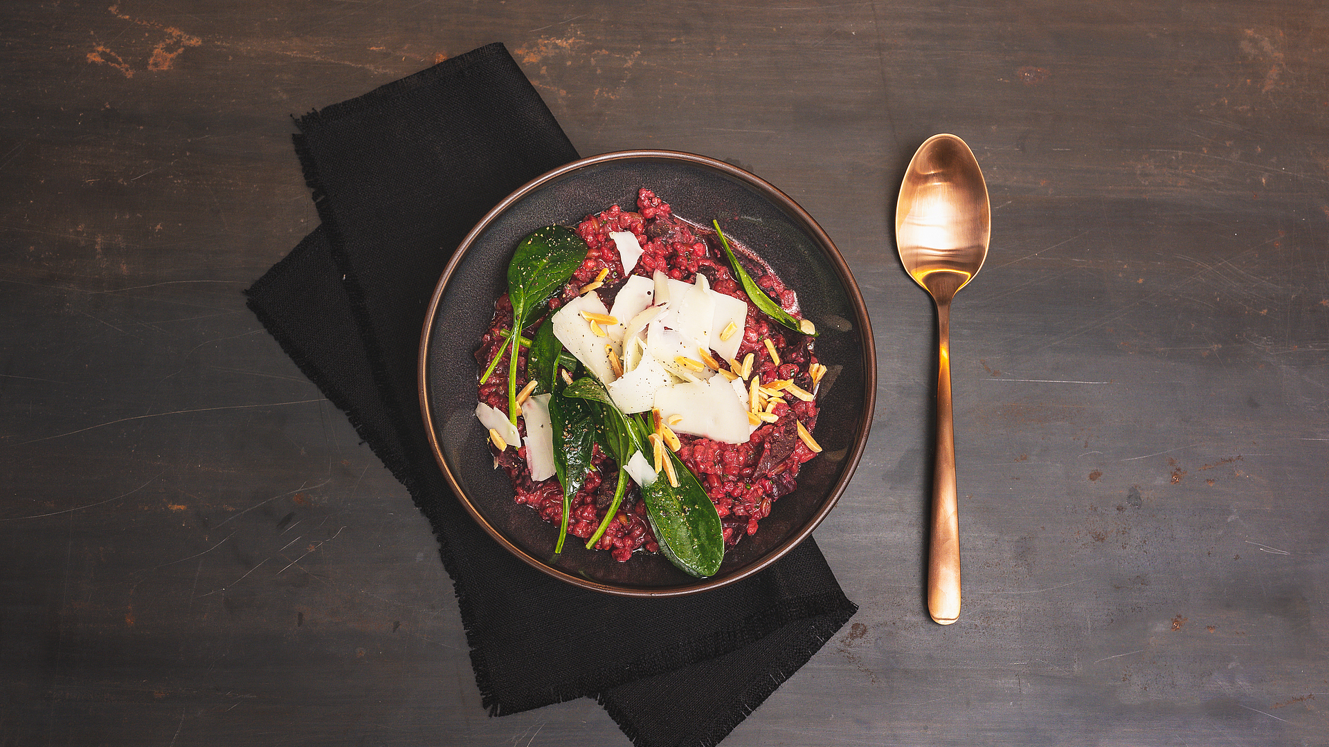 Dinkel-Rote-Beete-Risotto