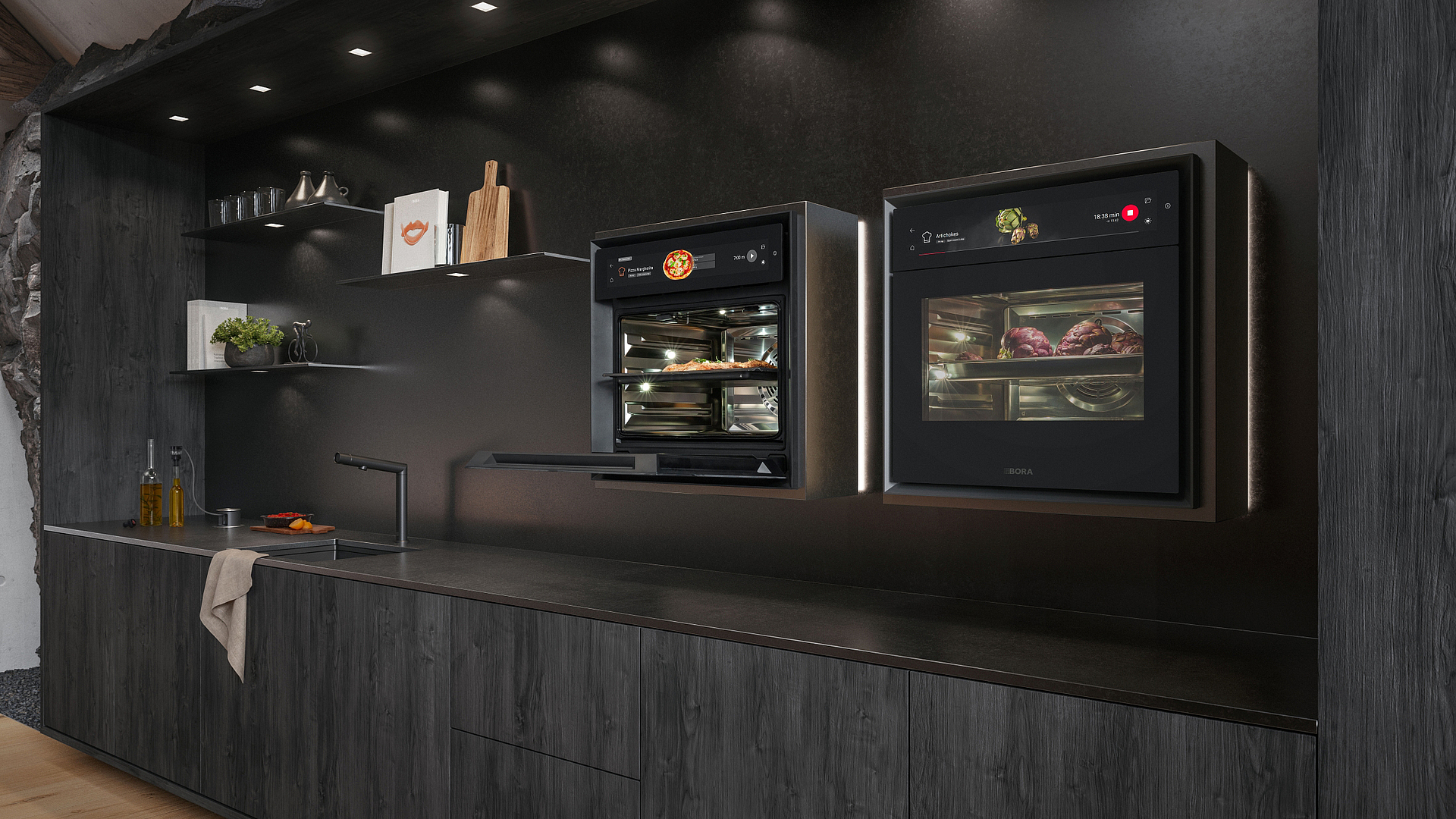 BORA X BO: the professional steam oven for your home - now with the BORA JOY app and additional features